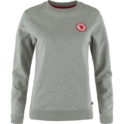 Fjallraven 1960 Logo Badge Sweater W Grey-Melange