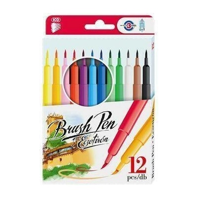 ICO Brush Pen 12 barev 655796