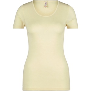 Engel Дамско копринено термобельо Engel Women's Undershirt S/S Merino base layer - Nature - размер 34/36 (EU) (114-0819-0111)