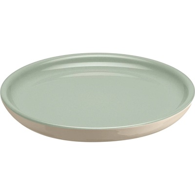 Emile henry (Франция) Керамична чиния emile henry dessert plate десертна - цвят мента и екрю (eh 8918-v7)