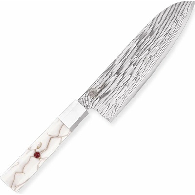 Nôž Dellinger kuchynský Santoku 180 mm Forged White Wave