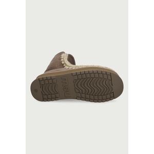 Mou Platform Boot Suede апрески дамски от велур - answear - 469,20 лв