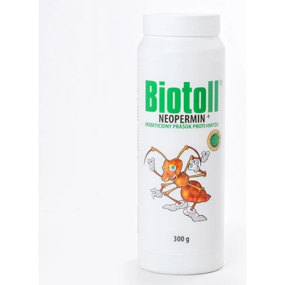 Biotoll Neopermin prášok proti mravcom 300 g