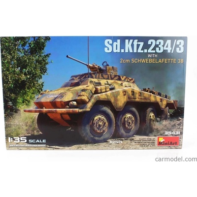 Miniart Tank Sd.kfz. 234/3 Military 1945 1:35