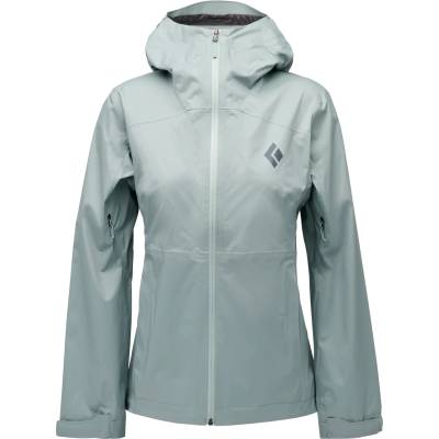 Black Diamond Дамско водоустойчиво яке Black Diamond Women's Fineline Stretch Shell Waterproof jacket - Agave (102-4135-0415)