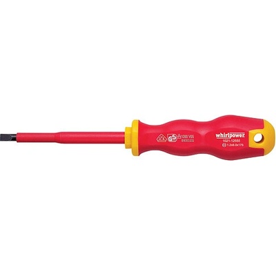 Skrutkovač plochý 8,0x175mm VDE 1000V Whirlpower