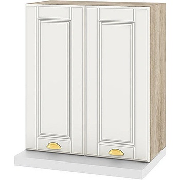 ИРИМ Горен кухненски шкаф за аспиратор Сити АРФ-Бяло мат-09-13 60 см