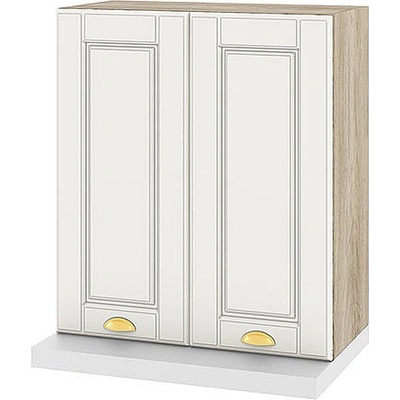 ИРИМ Горен кухненски шкаф за аспиратор Сити АРФ-Бяло мат-09-13 60 см