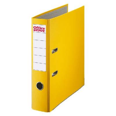 Папка за документи A4 7, 5 см жълта, Office Depot 623835 (623835)