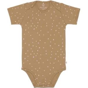 Lassig Бебешко боди с къс ръкав Lassig - 86/92 cm, 12-24 м, Dots curry (4042183416380) - ozone