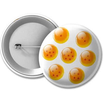 Dragon Ball Z placka Dragon Balls 50 mm