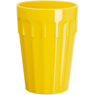 Kristallon sklenice polykarbonátové žluté 12 x 260 ml