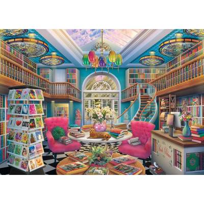 Ravensburger - Puzzle Palace of Books - 1 000 piese
