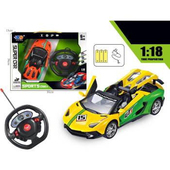 Image 1 of Armtoys ДЕТСКА СПОРТНА КОЛА 1: 18 С ДИСТАНЦИОННО И ЗАРЯДНО, ОТВАРЯЩИ СЕ ВРАТИ, 2 ЦВЯТА