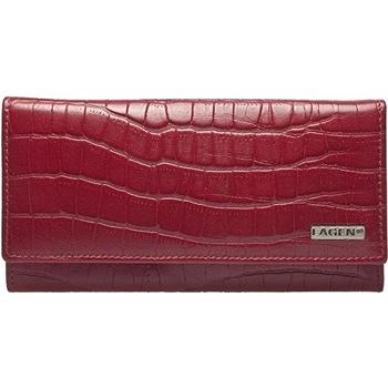 Lagen dámska kožená peňaženka Red V 102C červená