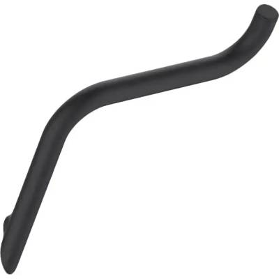 Deante Полша Черна стенна поставка за тоалетна хартия, държач Silia Nero