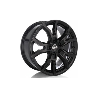 DBV MILANO TV 7x18 5x112 ET43 black