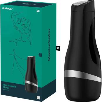 Image 1 of Елегантен мастурбатор за интензивни усещания - Men Classic Silver (SATISFY144)