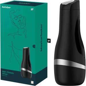  Елегантен мастурбатор за интензивни усещания - Men Classic Silver (SATISFY144)