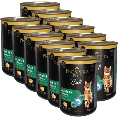 Prospera Plus Adult 1+ Salmon консерви 12 x 395 г