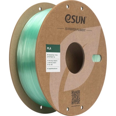 eSUN PLA-Clear Translucent Aqua - 1, 75 mm / 1000 g (PLA-Clear175T-AQ1P1)