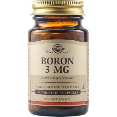 Solgar Boron 3 mg, 100 vegetable capsules