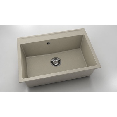 FAT Мивка Vanguard 231, Fat Granite, 1004 Тъмнобежов, с включен сифон