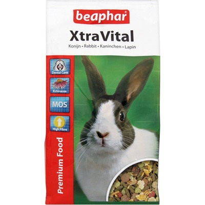 Beaphar Xtra Vital- Пълноценна храна за зайци от най-високо качество 2.5 кг