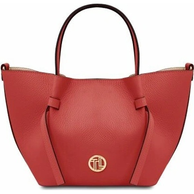 Tuscany Leather dámska kožená kabelka Legame small size Coral
