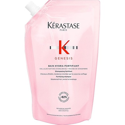 Kérastase Náhradní náplň do posilujícího šamponu proti vypadání vlasů Genesis Bain HydraFortifiant (Anti HairFall Fortifying Shampoo Refill) 500 ml