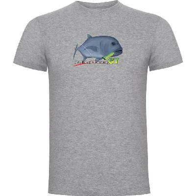 Тениска Kruskis GT Extreme Fishing short sleeve T-shirt - Grey (Heather Grey)
