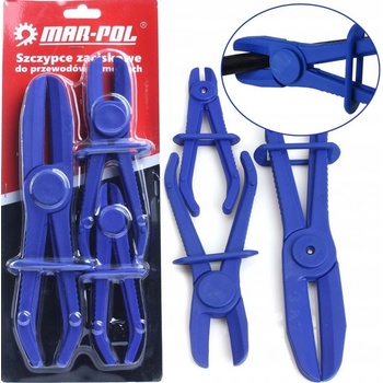 MAR-POL M50090 Škrtící kleště, svorky 3ks na pružné hadičky