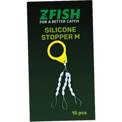 ZFish zarážky Silicon Stopper M 15ks