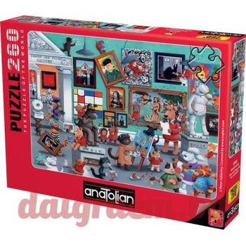 Anatolian Пъзел anatolian 3345 - 260 части - Котета и кученца творци (p3345)