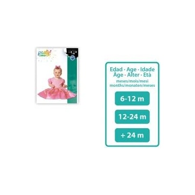 BigBuy Carnival Костюм Принцеса Бебе Розов Размер 6-12 месеца