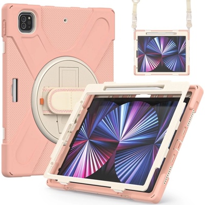Vsetkonamobil 57184 SOLID Odolný kryt pre Apple iPad Pro 12.9 2022 / 2021 ružový