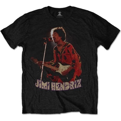 Jimi Hendrix Orange Kaftan Black 2XL Риза (JHXTS17MB05)