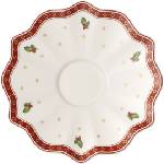 Villeroy & Boch Чинийка за чаши за кафе или чай Toy's Delight с волан бял (14-8585-1313)