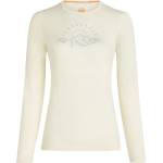 Icebreaker Дамско мериносово термобельо Icebreaker Women's Merino 200 Oasis L/S Crewe Sunrise Summit Merino base layer - Undyed (115-2820-0212)
