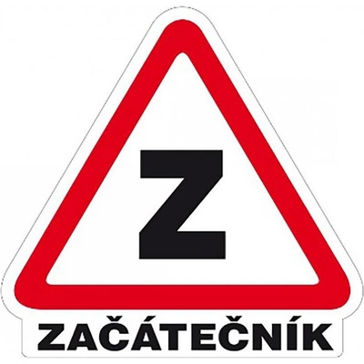 samolepka - ZAČÁTEČNÍK 160x155mm