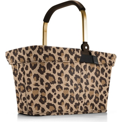 Kryt na nákupný košík Reisenthel Carrybag Cover Leo macchiato