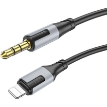 Borofone BL19 Creator jack 3,5 mm na Lightning, černý