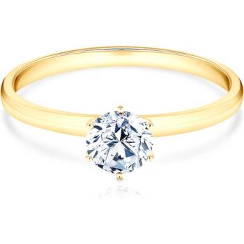 SAVICKI Годежен пръстен savicki: злато, лабораторен диамант