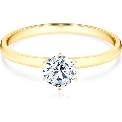 SAVICKI Годежен пръстен savicki: злато, лабораторен диамант