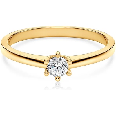 SAVICKI Годежен пръстен savicki: злато, диамант