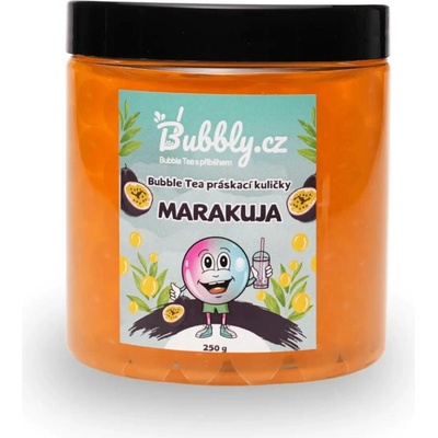 Domácí Bubble Tea Práskací kuličky marakuja 250 g