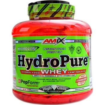 Amix HydroPure hydrolyzed whey CFM 1600 g