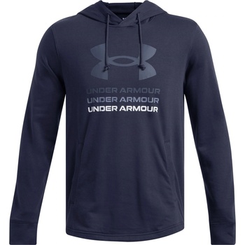 Under Armour Rival Terry Graphic Hood - Blue