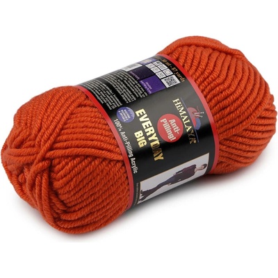 Příze pletací Everyday BIG 100 g Varianta: 14 (70807) oranžová mrkvová, Balení: 1 ks 52364/130011/285360