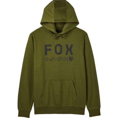 Fox Non Stop Olive Green pánska mikina cez hlavu